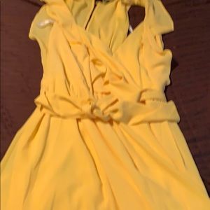 Beautiful yellow dress